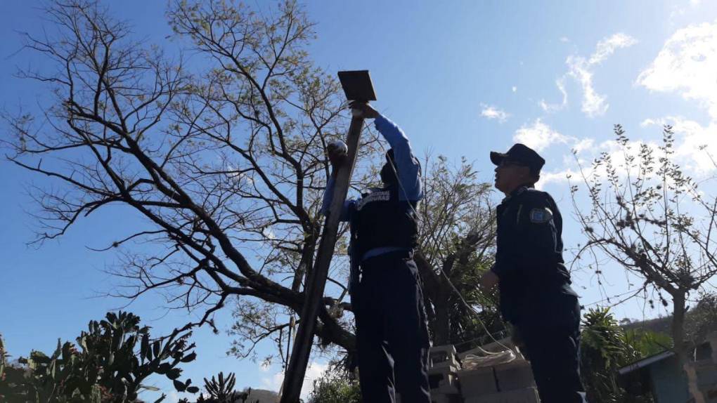 Policía desmantela sofisticada red de cámaras colocadas por pandilleros en colonias capitalinas