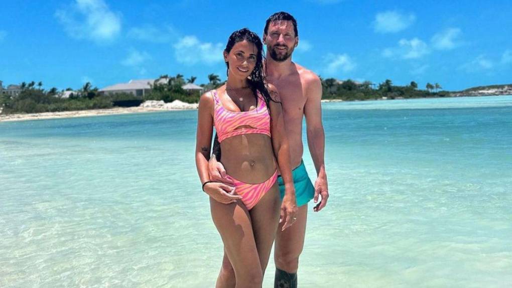 ¡Muy cerca de Miami! Así disfrutan Messi y su familia de sus vacaciones en Bahamas