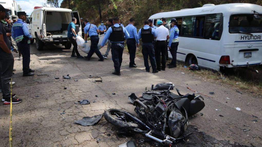 Fuerte impacto: así fue la colisión que provocó la muerte del policía Luis Mairena