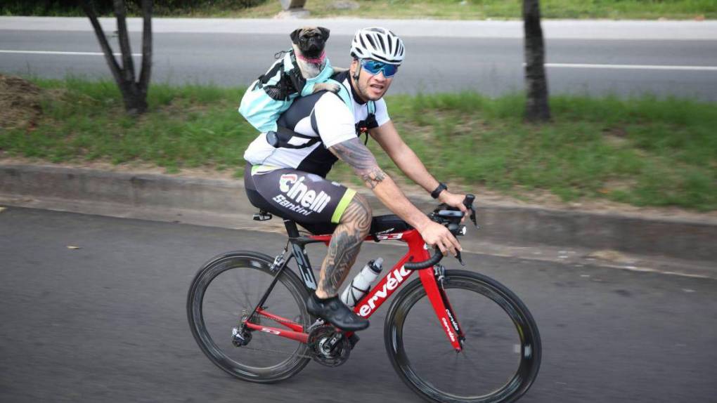 Mascotas y ciclismo, la combinación que impulsa a algunos profesionales de las dos ruedas