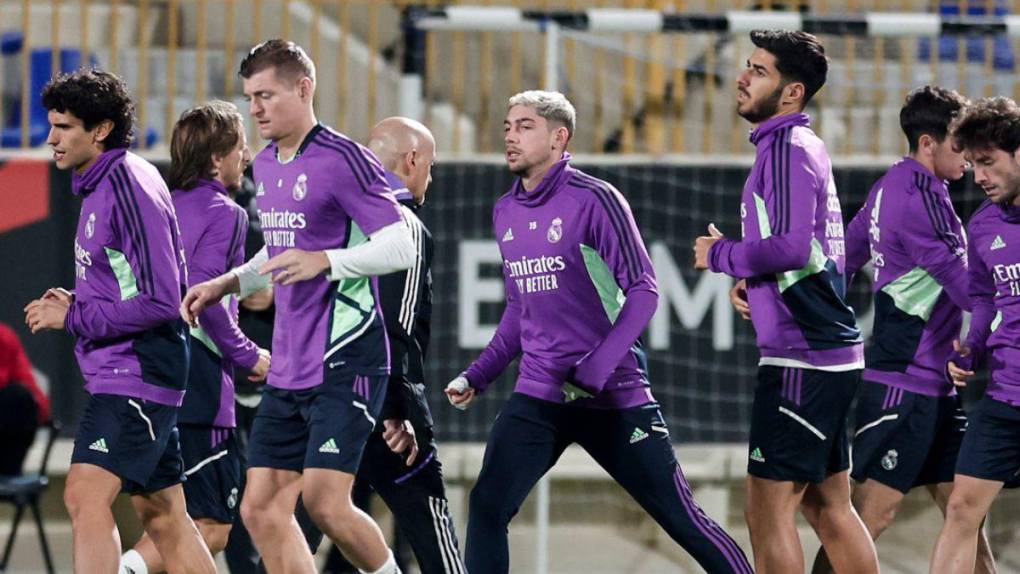 Como en casa: Cristiano Ronaldo visita el entrenamiento del Real Madrid