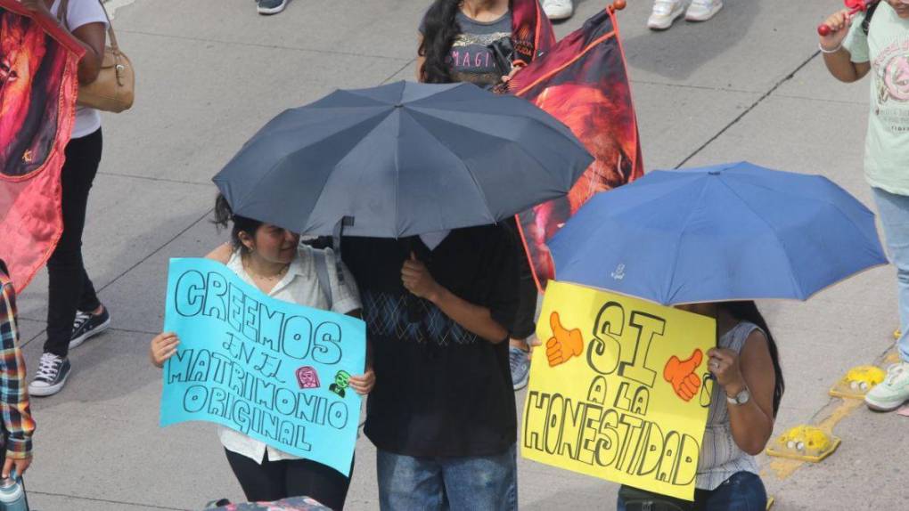 Masivas protestas contra ideología de género en Tegucigalpa y otros puntos de Honduras