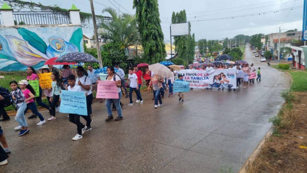 Masivas protestas contra ideología de género en Tegucigalpa y otros puntos de Honduras