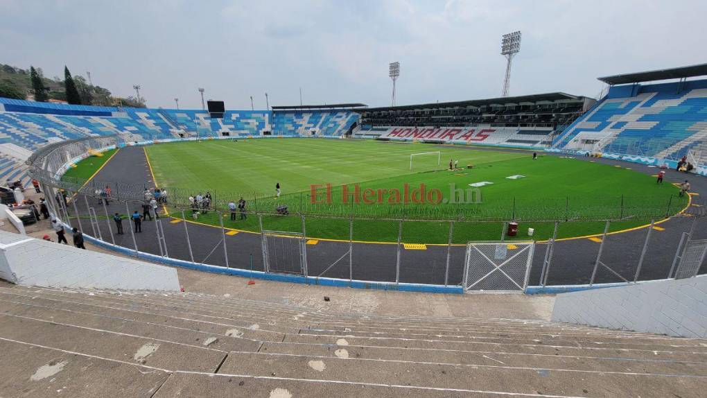 Así avanzan los últimos preparativos en el Estadio Nacional para la gran final