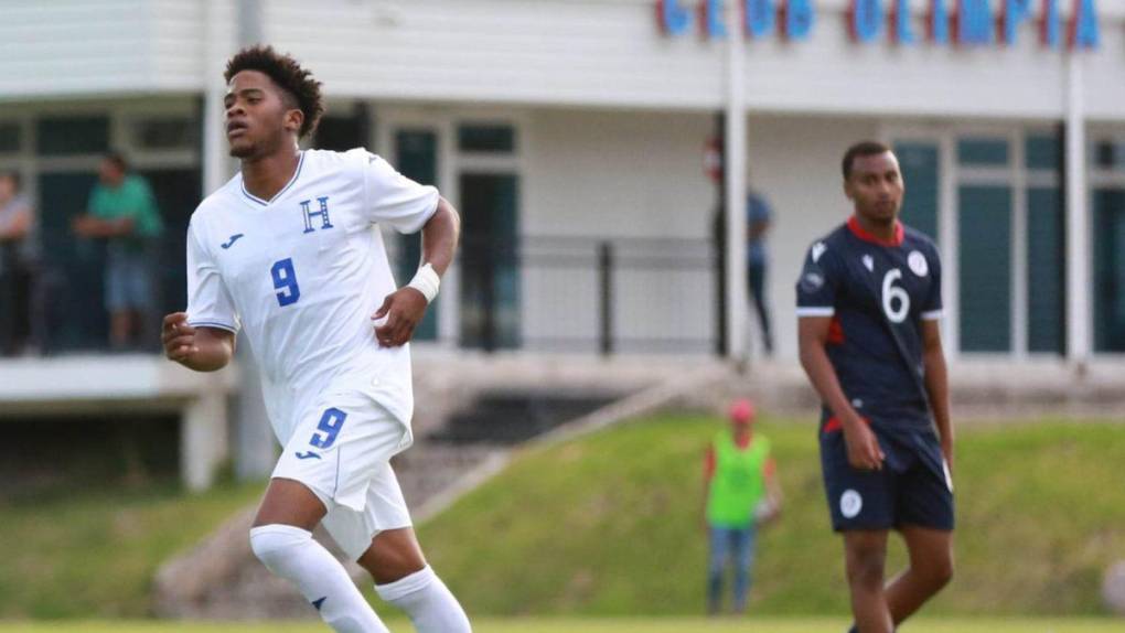 La Sub-20 de Honduras destrozó 7-1 a República Dominicana con doblete de Exón Arzú