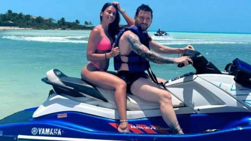 ¡Muy cerca de Miami! Así disfrutan Messi y su familia de sus vacaciones en Bahamas