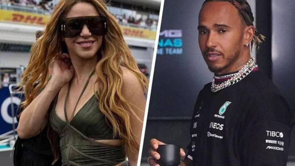 No la quiere ver: ¿Por qué Lewis Hamilton está furioso con Shakira?