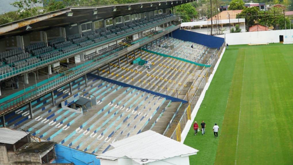 Definen fecha para reapertura del estadio Morazán ¡La grama ya está lista!