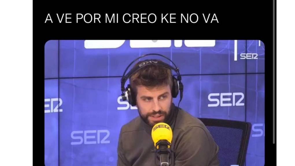 Los memes destrozan a Piqué luego de la Sesión 53 de Shakira con Bizarrap