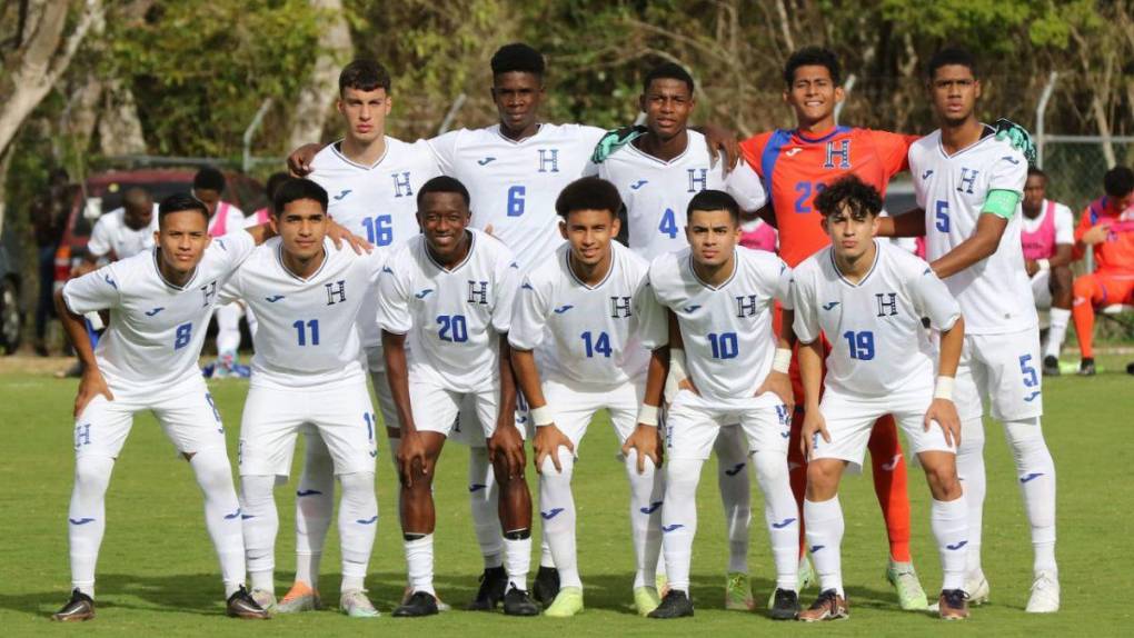 La Sub-20 de Honduras destrozó 7-1 a República Dominicana con doblete de Exón Arzú