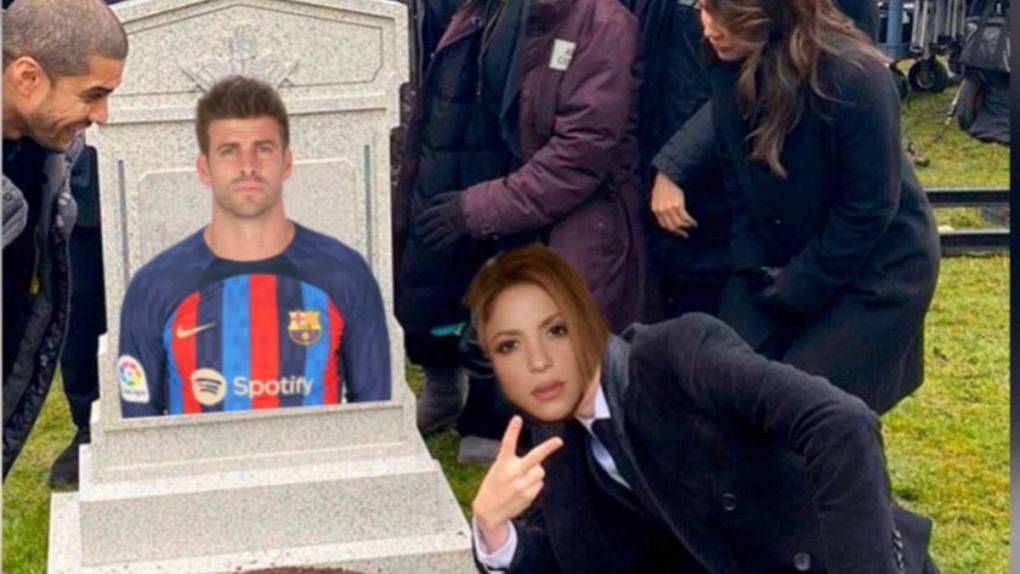 Los memes destrozan a Piqué luego de la Sesión 53 de Shakira con Bizarrap