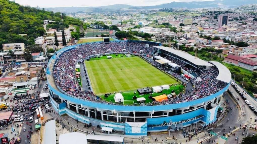 Se desvela el nuevo diseño y así lucirá el estadio Nacional de Tegucigalpa