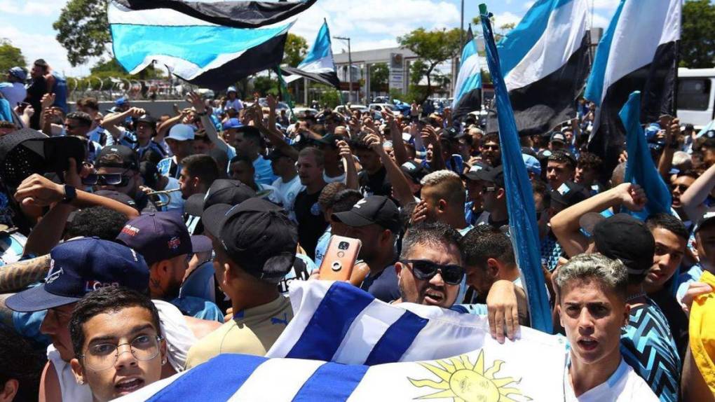 Como héroe: el impresionante recibimiento del Gremio a Luis Suárez