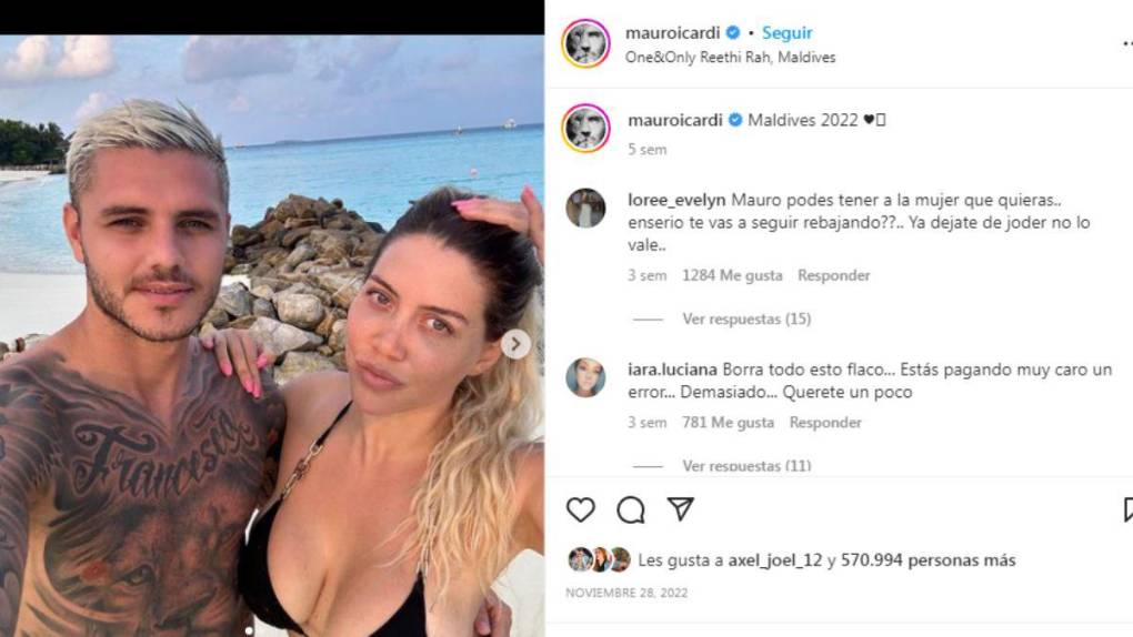 Wanda Nara revela la verdad sobre su relación con L-Gante y Mauro Icardi