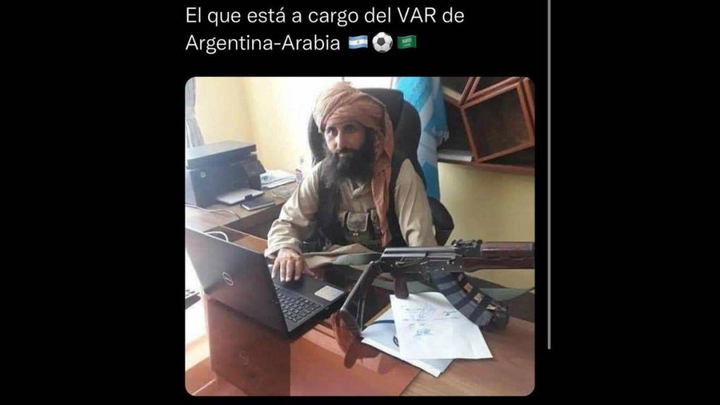 Los mejores memes del partido Argentina vs Arabia Saudita