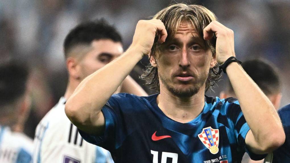 Amargo adiós: las lágrimas de Modric tras caer eliminado ante Argentina