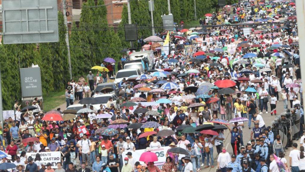 Masivas protestas contra ideología de género en Tegucigalpa y otros puntos de Honduras