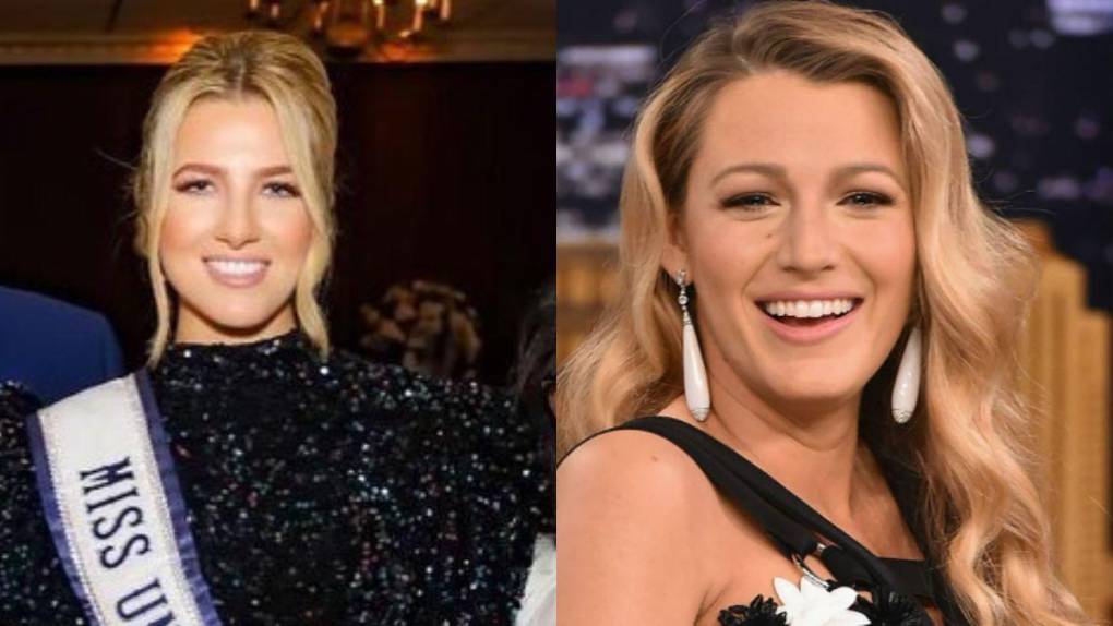 Las fotos que prueban el sorprendente parecido entre Miss Honduras y la actriz Blake Lively