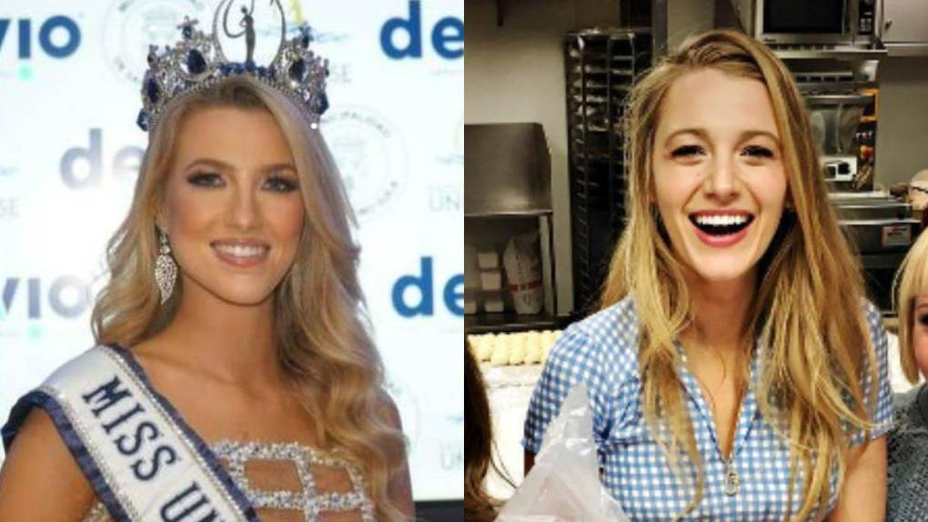 Las fotos que prueban el sorprendente parecido entre Miss Honduras y la actriz Blake Lively