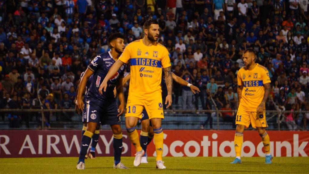 El gesto de Gignac, la celebración de los felinos y la tristeza de las águilas: lo que no se vio del Motagua vs Tigres