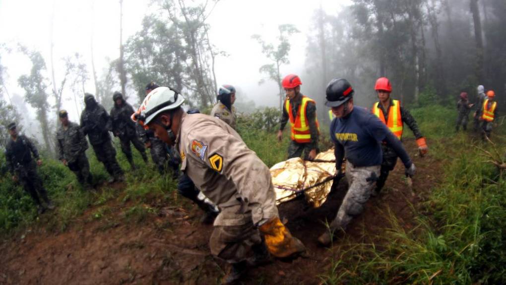 El accidente de Hilda, hermana de Juan Orlando Hernández, en imágenes