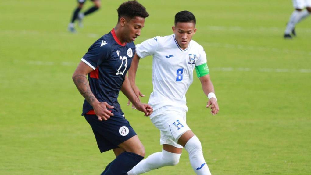 La Sub-20 de Honduras destrozó 7-1 a República Dominicana con doblete de Exón Arzú