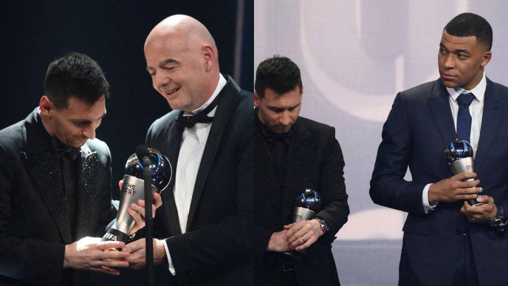 El emotivo momento en que Messi recibió el premio The Best 2022