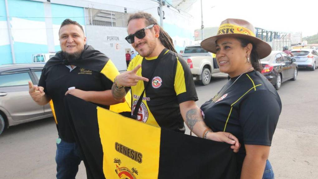 ¡Quieren ser de primera! Gran ambiente para la finalísima de ascenso entre Génesis y Juticalpa FC