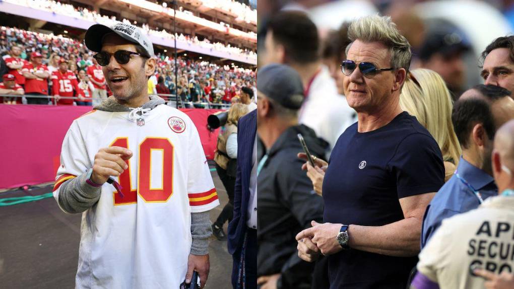 Famosos en el Super Bowl: desde Paul Rudd hasta Gordon Ramsay