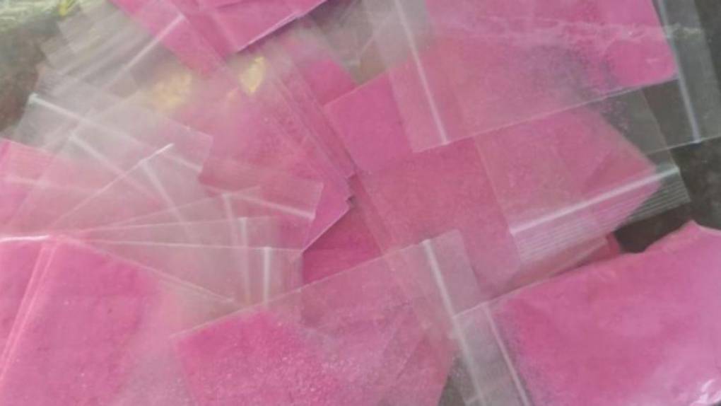 ¿Qué es la “tusibi” o cocaína rosa, la droga que se ha detectado en Choluteca?