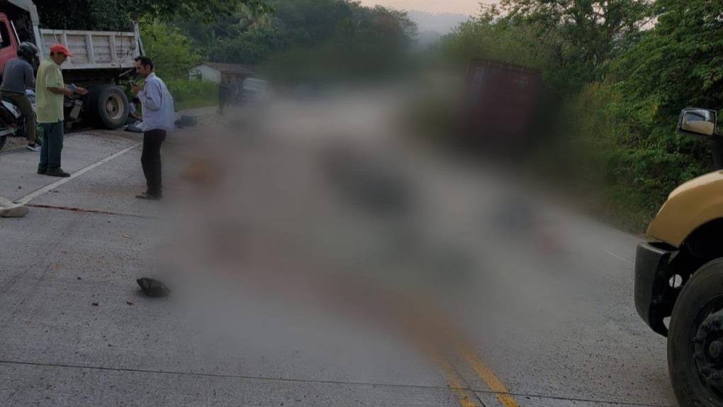 Lo que se sabe del accidente que dejó varios muertos en carretera de Copán