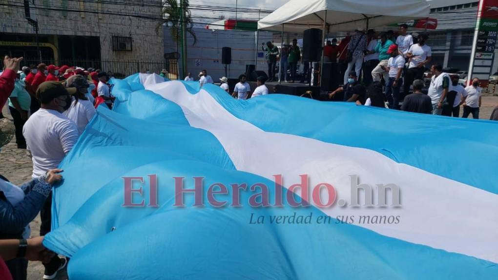 Día del Trabajador 2022: imágenes de las marchas del 1 de mayo en Honduras