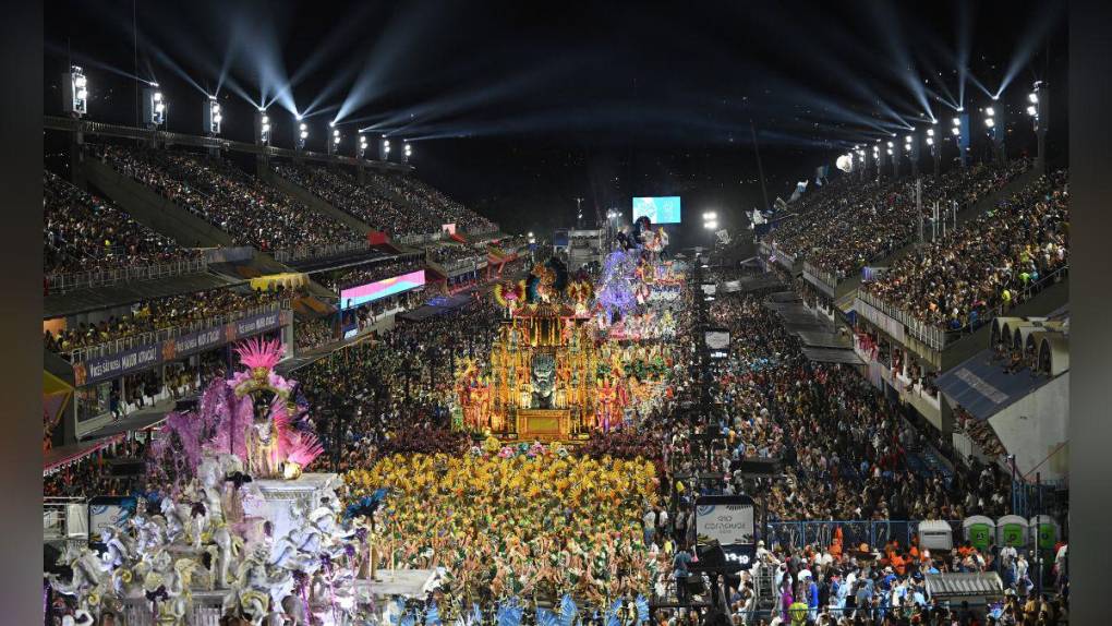 Las impresionantes imágenes que dejó el carnaval de Río de Janeiro