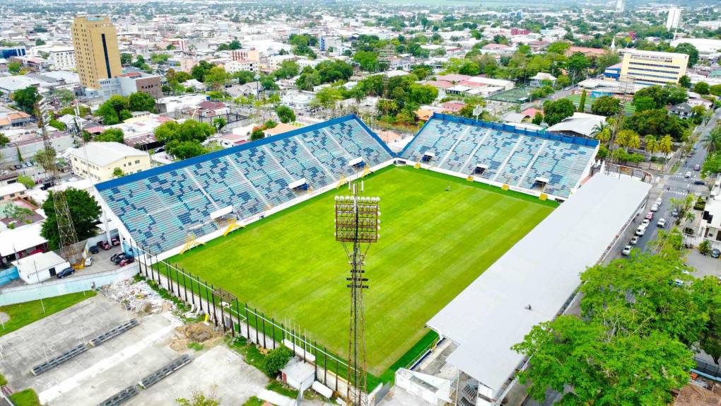 Definen fecha para reapertura del estadio Morazán ¡La grama ya está lista!