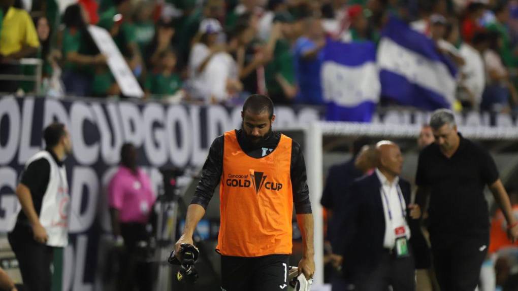 Tristeza y decepción: los rostros de los jugadores de Honduras tras caer ante México en la Copa Oro 2023