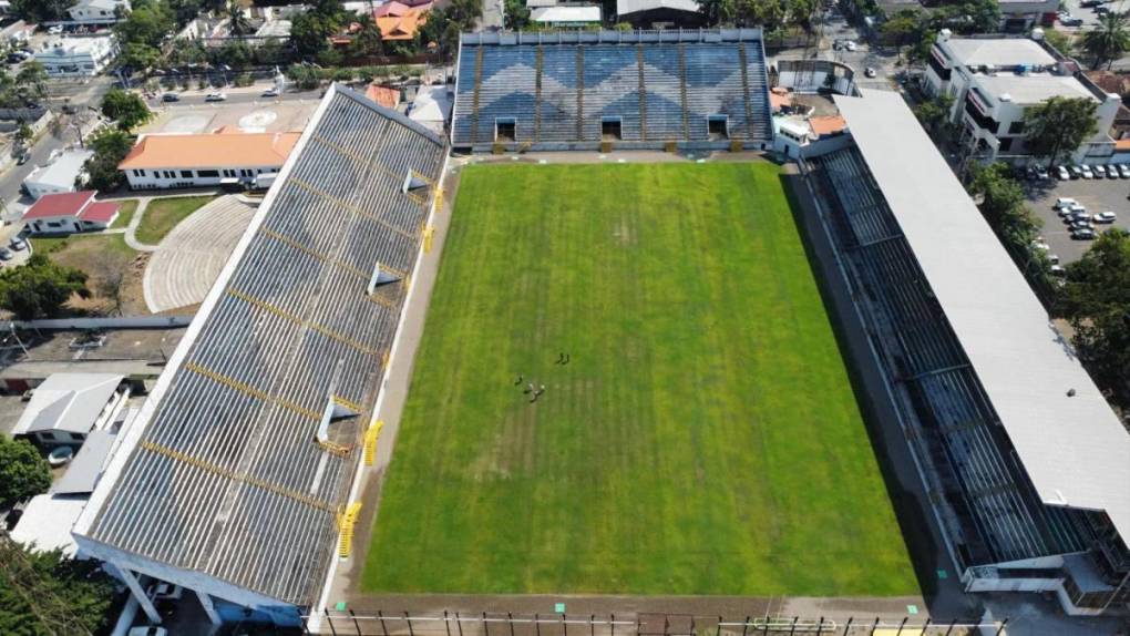 Estadio Morazán está en pésimas condiciones pese a millonaria inversión