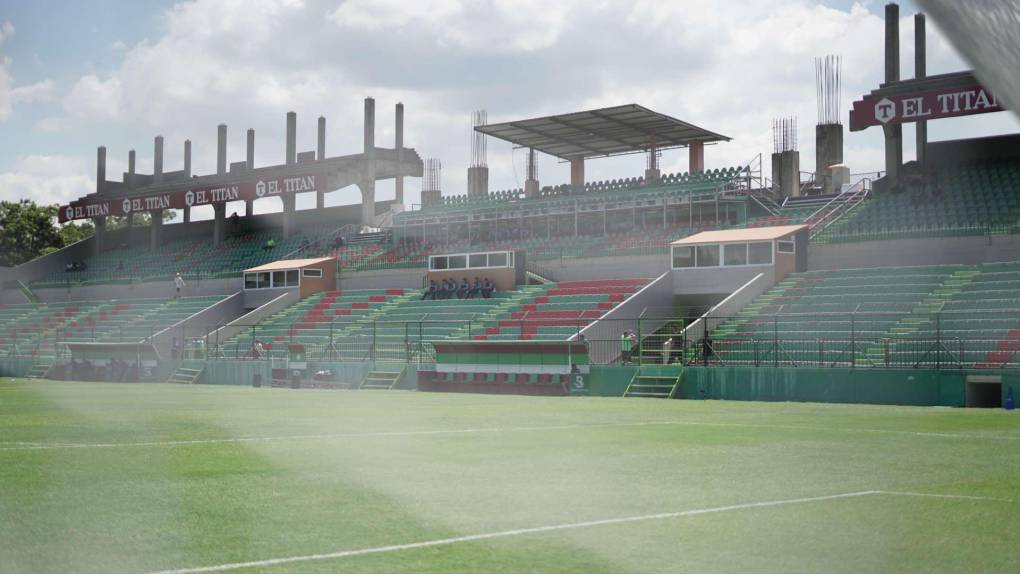 Así quedó la cancha del estadio Yankel Rosenthal tras mejoras ¡100% natural!