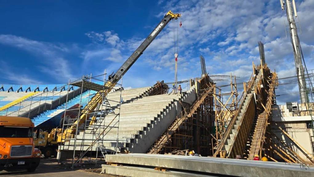 FOTOS: Así luce el Estadio Nacional con las primeras graderías instaladas ¡Hay avances!