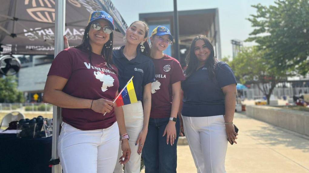 ¡Gran presencia catracha! El ambiente previo al Honduras vs Venezuela en Washington