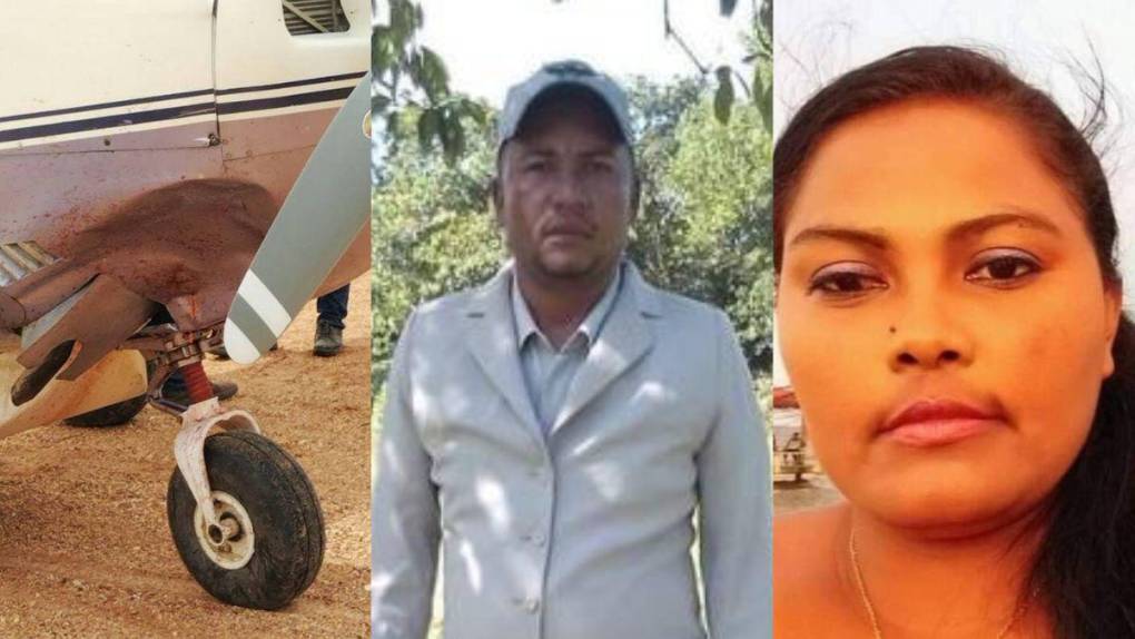 Maricela Osorio y Erick Jemes, la pareja arrollada por una avioneta en Puerto Lempira