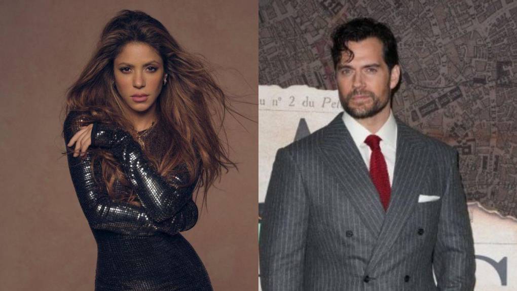 ¿Nuevo amor? Relacionan a Shakira con el actor Henry Cavill