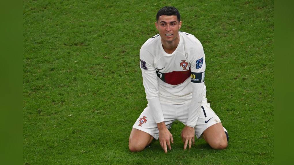 Dolor, decepción e impotencia: el rostro de Ronaldo tras eliminación de Portugal del Mundial de Qatar