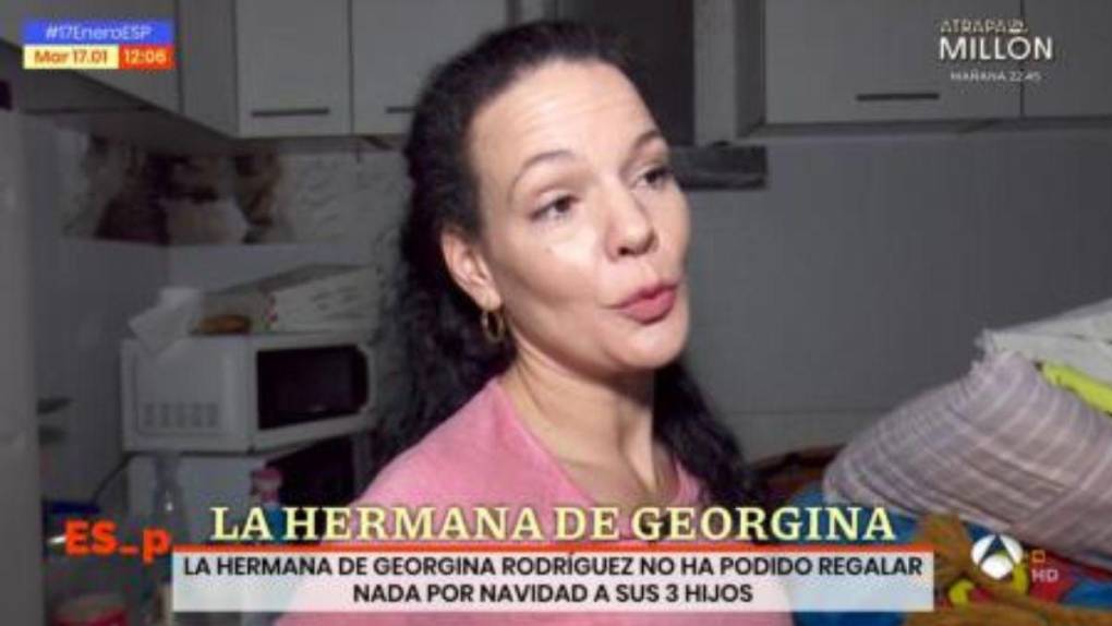 ¿Quién es Patricia, la hermana de Georgina Rodríguez que dice estar “arruinada” y le pide ayuda?