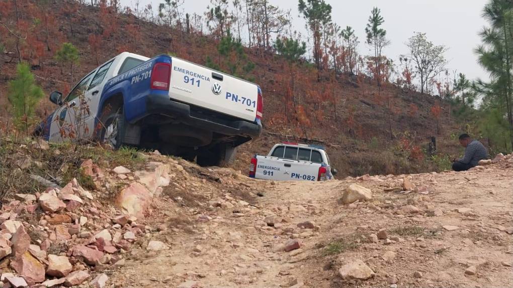 Fuerte despliegue policial, armas y terreno hostil: fotos del enfrentamiento que dejó cuatro muertos en Valle de Támara