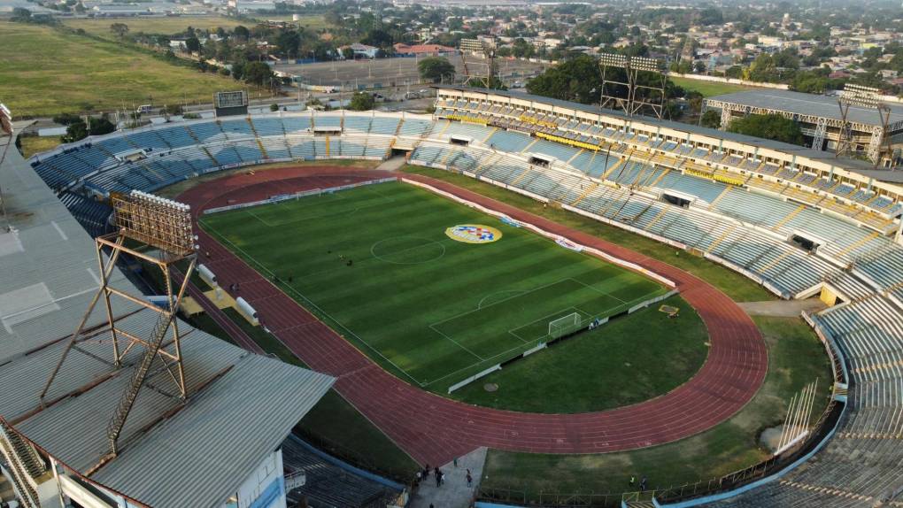 Real España - Olimpia: Ambiente en el estadio Olímpico previo al duelo de repechaje