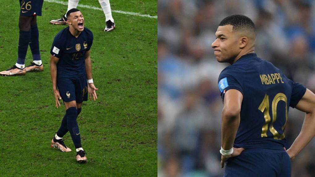 Ira y decepción: la reacción de Mbappé tras perder la copa mundial