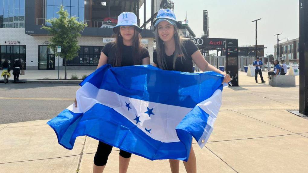 ¡Gran presencia catracha! El ambiente previo al Honduras vs Venezuela en Washington