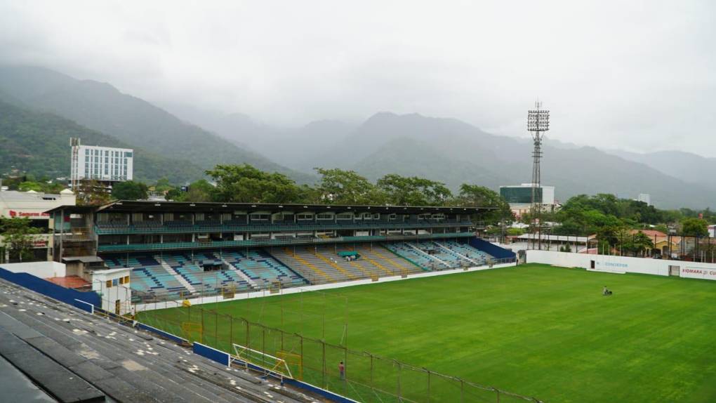 Definen fecha para reapertura del estadio Morazán ¡La grama ya está lista!