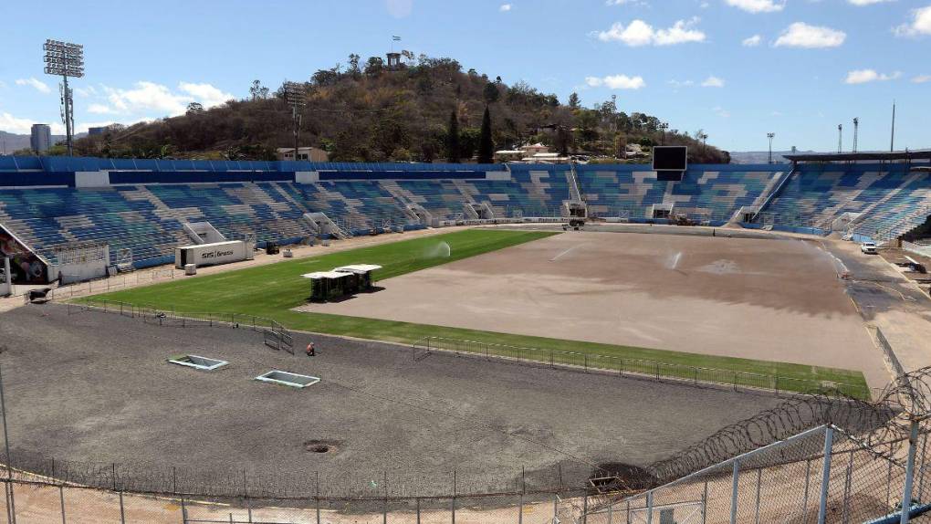 Cambio de grama, nuevas butacas y otras mejoras en el Estadio Nacional