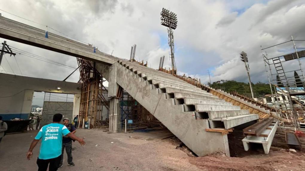 FOTOS: Así luce el Estadio Nacional con las primeras graderías instaladas ¡Hay avances!